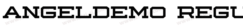 Angeldemo Regular字体转换
